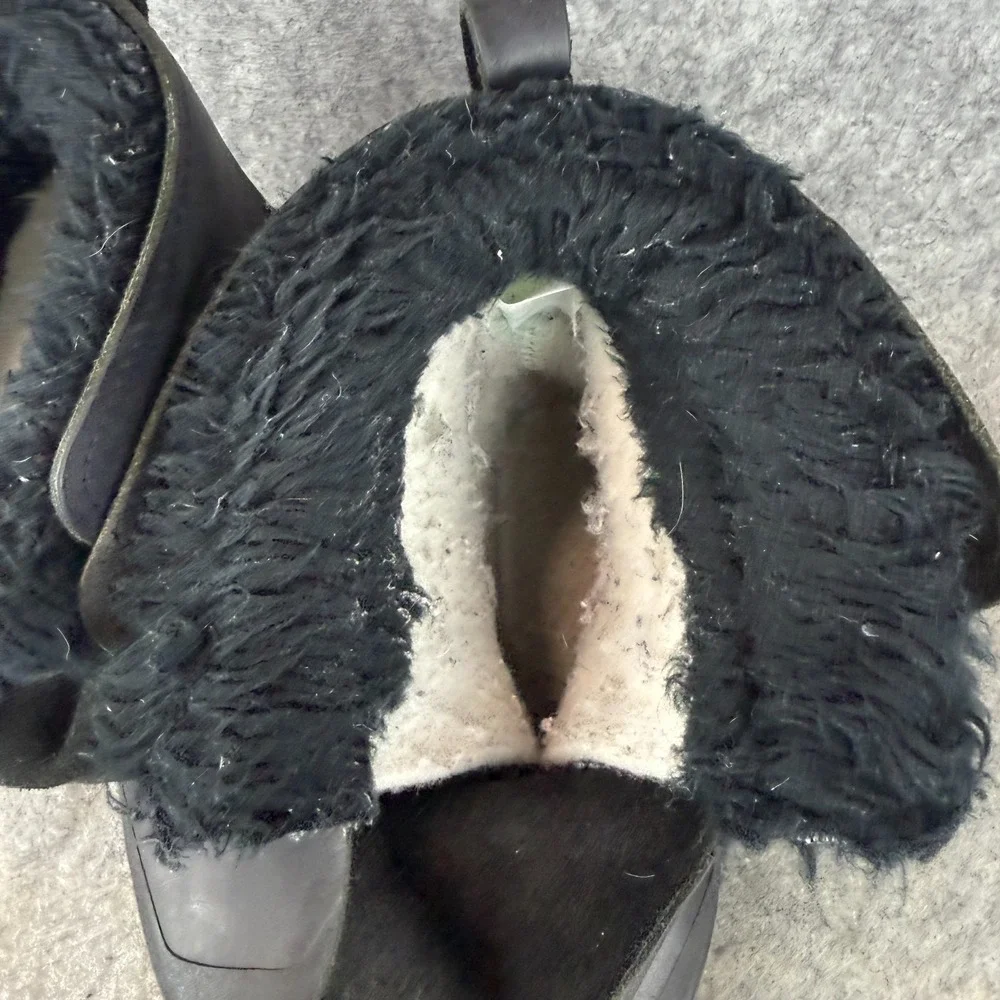 SOREL Badger Womens Sz 6 Winter Snow Boots‎ Removable Felt Liners Canada NICE!